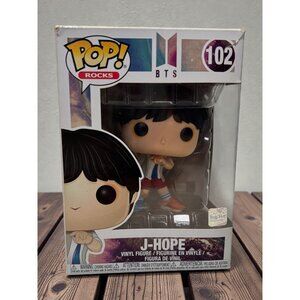 Funko Pop! Rocks BTS J-Hope #102 Vinyl Figure Collectible Toy In Original Box